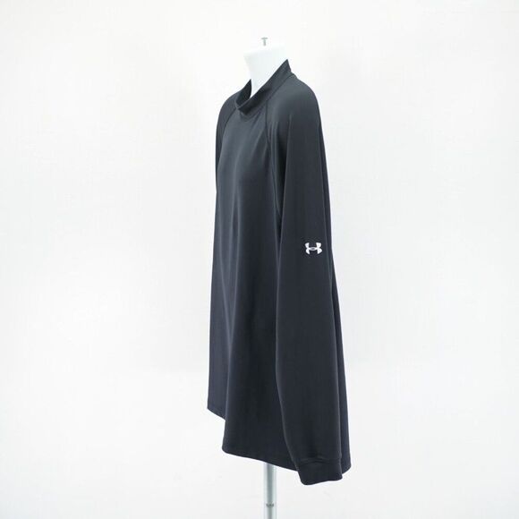Under Armour Black Mock Neck XL Long Sleeve‎ T-Shirt - Picture 6 of 12